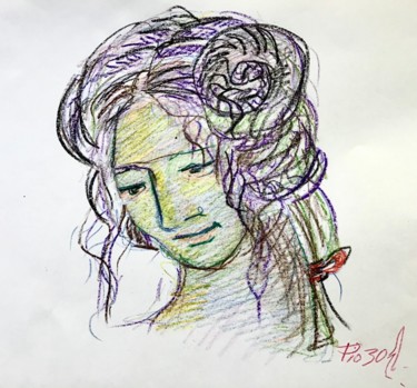 #33# Disegno intitolato "#33#" da Pio30, Opera d'arte originale, Pastello