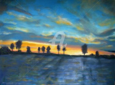 Painting titled "sunrise 2006" by Piotr, Original Artwork