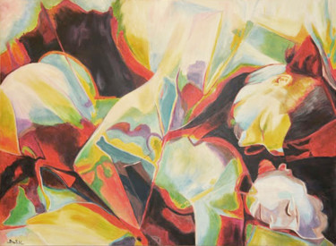 Pittura intitolato "amore4.jpg" da Kinga Bartos, Opera d'arte originale, Acrilico