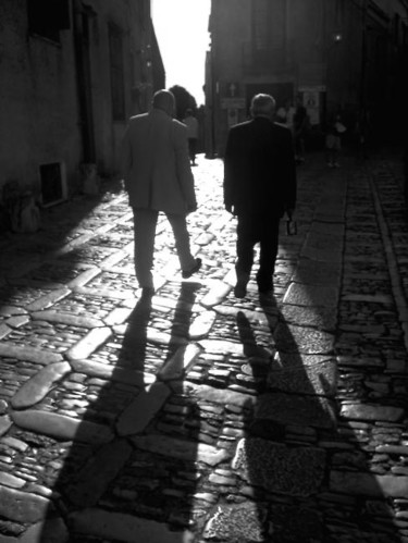 Photographie intitulée "Passeggiata (Erice)" par Andrea Pistoni, Œuvre d'art originale