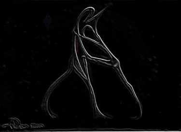 Картина под названием "Anime del Tango" - Andrea Pistoni, Подлинное произведение искусства