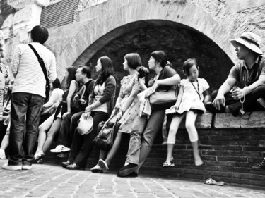 Photography titled "Japaneses at Rome" by Andrea Pistoni, Original Artwork