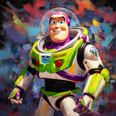 Digital Arts titled "Buzz" by Pixinxt, Original Artwork, AI generated image