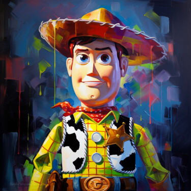 Digital Arts titled "Woody" by Pixinxt, Original Artwork, AI generated image