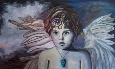 Pintura titulada "Angels" por Pizolik, Obra de arte original, Acrílico
