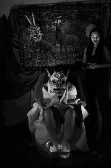 Fotografia intitolato "La Grippe du Vampire" da Patrick Jannin, Opera d'arte originale, Fotografia digitale