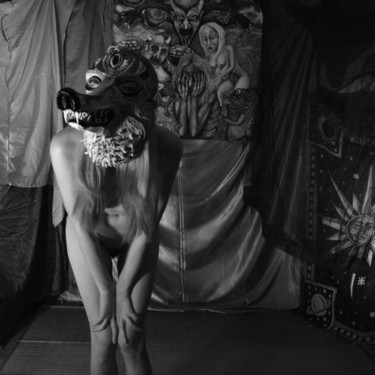 Fotografia intitolato "Kitsune (photo)" da Patrick Jannin, Opera d'arte originale, Fotografia digitale