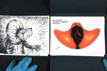 Отпечатки и Гравюры под названием "respire pas - extra…" - Patrick Jannin, Подлинное произведение искусства, Шелкография