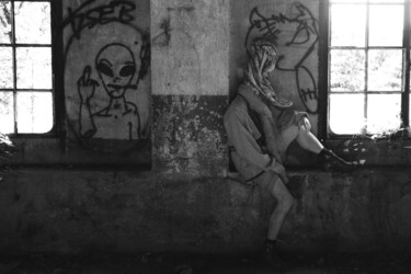 「Alien」というタイトルの写真撮影 Patrick Janninによって, オリジナルのアートワーク, デジタル