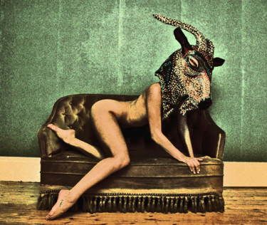 Photography titled "In Goat We Trust" by Patrick Jannin, Original Artwork
