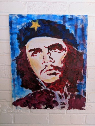 Painting titled "Viva la Revolution" by P R O V I D E N C E, Original Artwork, Acrylic