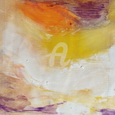 Schilderij getiteld "Composition abstrai…" door Pjc, Origineel Kunstwerk, Olie