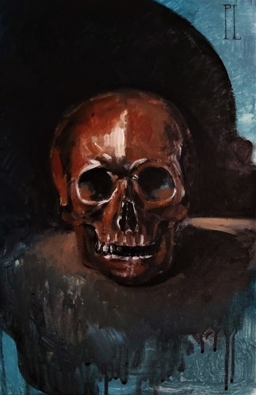 Peinture intitulée "Memento mori" par Pierre-Louis Calatayud (PL artwork), Œuvre d'art originale, Acrylique Monté sur Châssi…