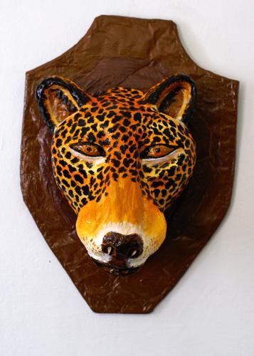 Sculpture intitulée "Jack the jaguar" par La Plasticerie, Œuvre d'art originale