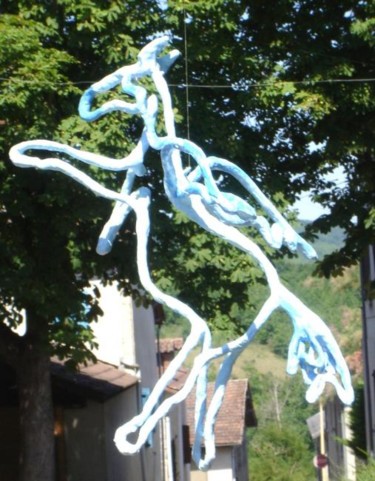 Sculpture titled "Pegase" by La Plasticerie, Original Artwork