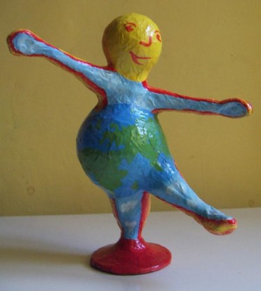 Sculpture intitulée "spaceboy" par La Plasticerie, Œuvre d'art originale