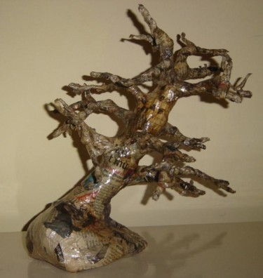 Sculpture titled "ARBRE" by La Plasticerie, Original Artwork