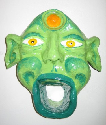 Sculpture titled "HULKYPUNKY" by La Plasticerie, Original Artwork