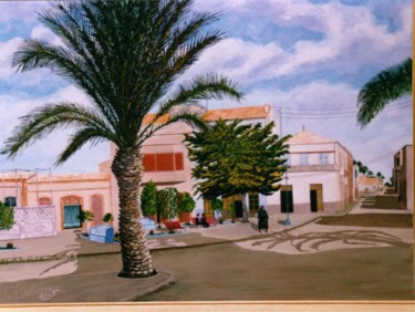 Painting titled "ESQUINA BAR LAICO" by Pepe, Original Artwork