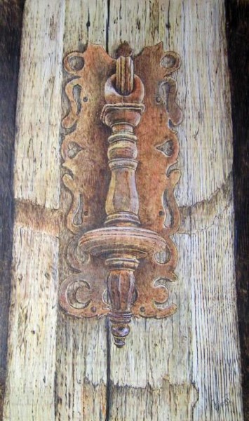 Pintura titulada "LLamador" por Pluna, Obra de arte original, Oleo