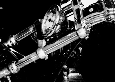 Fotografie getiteld "Phare moto" door Maurice Pricco, Origineel Kunstwerk, Digitale fotografie