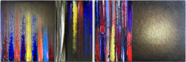 Stripe Tease Malerei mit dem Titel "Stripe Tease" von Preston M. Smith (PMS), Original Kunstwerk, Öl