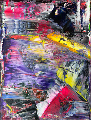 Картина под названием "Meteoric Rise" - Preston M. Smith (PMS), Подлинное произведение искусства, Акрил