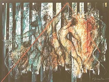 Painting titled "Apex" by Pnina Granirer, Original Artwork