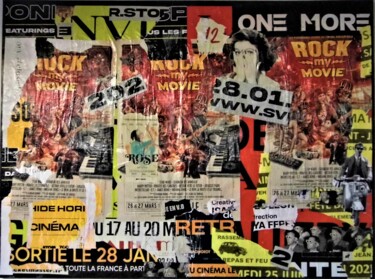 Collages getiteld "One More" door Podkol, Origineel Kunstwerk, Collages