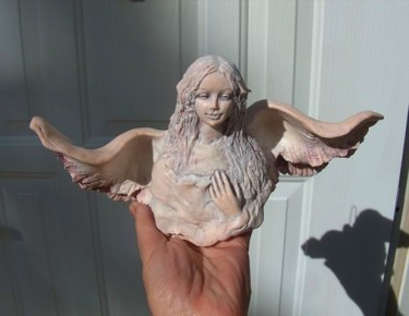 Sculpture intitulée "Angels' Inspirations" par Podl, Œuvre d'art originale, Autre