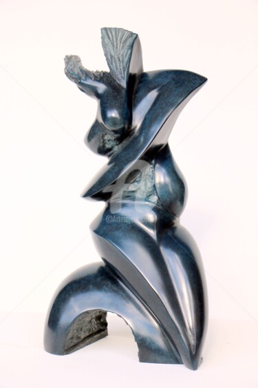 Sculpture intitulée "Un homme, une femme" par Didier Poisson, Œuvre d'art originale, Métaux