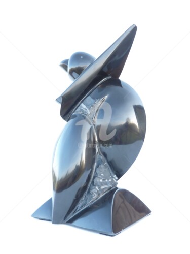 Sculpture intitulée "Puisse - t'elle..." par Didier Poisson, Œuvre d'art originale, Pierre