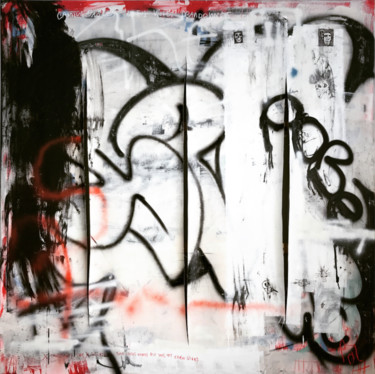 Blessures de l’âme Peinture intitulée "Blessures de l’âme" par Pol Attard, Œuvre d'art originale, Acrylique Monté sur Châssis