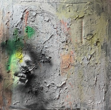 Картина под названием "ZiOn" - Pol Attard, Подлинное произведение искусства, Смола Установлен на Деревянная рама для носилок