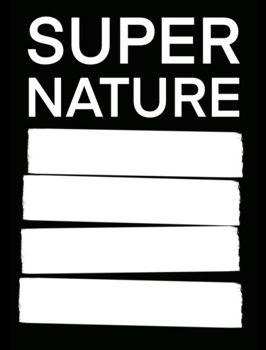 Painting titled "Super nature" by Pol Attard, Original Artwork, Digital Painting