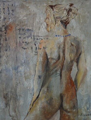 Painting titled "Sofia" by Pol Ledent, Original Artwork, Oil Mounted on Wood Stretcher frame