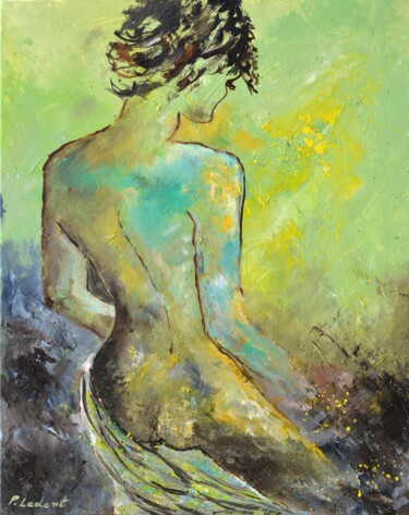 Картина под названием "Isa" - Pol Ledent, Подлинное произведение искусства, Масло Установлен на Деревянная рама для носилок