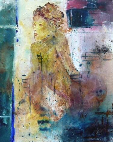 Pittura intitolato "Sonia" da Pol Ledent, Opera d'arte originale, Olio