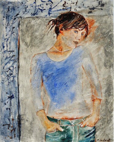 Картина под названием "Elo" - Pol Ledent, Подлинное произведение искусства, Масло Установлен на Деревянная рама для носилок