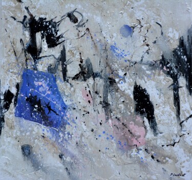 Painting titled "Tao's birth" by Pol Ledent, Original Artwork, Oil Mounted on Wood Stretcher frame