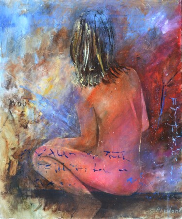 Painting titled "Emiliy" by Pol Ledent, Original Artwork, Oil
