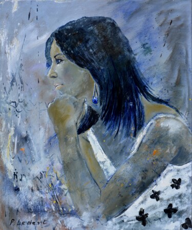 Картина под названием "Dreaming" - Pol Ledent, Подлинное произведение искусства, Масло Установлен на Деревянная рама для нос…