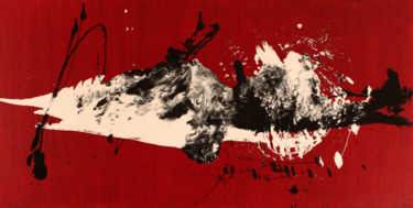 Peinture intitulée "Yin Yang" par Pola Lewandowska, Œuvre d'art originale, Huile