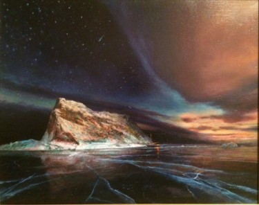 Painting titled "The planet of the B…" by Yulia De-Osvaldo, Original Artwork, Oil