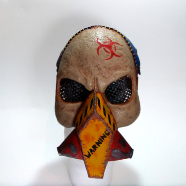 Design intitolato "Skull Mask" da Polat Canpolat, Opera d'arte originale, Accessori