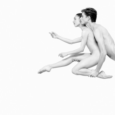 Fotografía titulada "Danse 50" por Polina Jourdain-Kobycheva, Obra de arte original, Fotografía digital