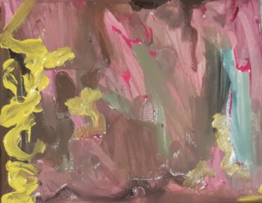 Painting titled "Rose." by Polina, Original Artwork, Acrylic