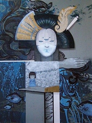 Рисунок под названием "Мотылек" - Полина Андронова, Подлинное произведение искусства