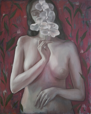 Painting titled "Placidity" by Polina Kharlamova, Original Artwork, Oil