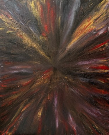 Painting titled "Breakthrough" by Polina Zhadko, Original Artwork, Acrylic